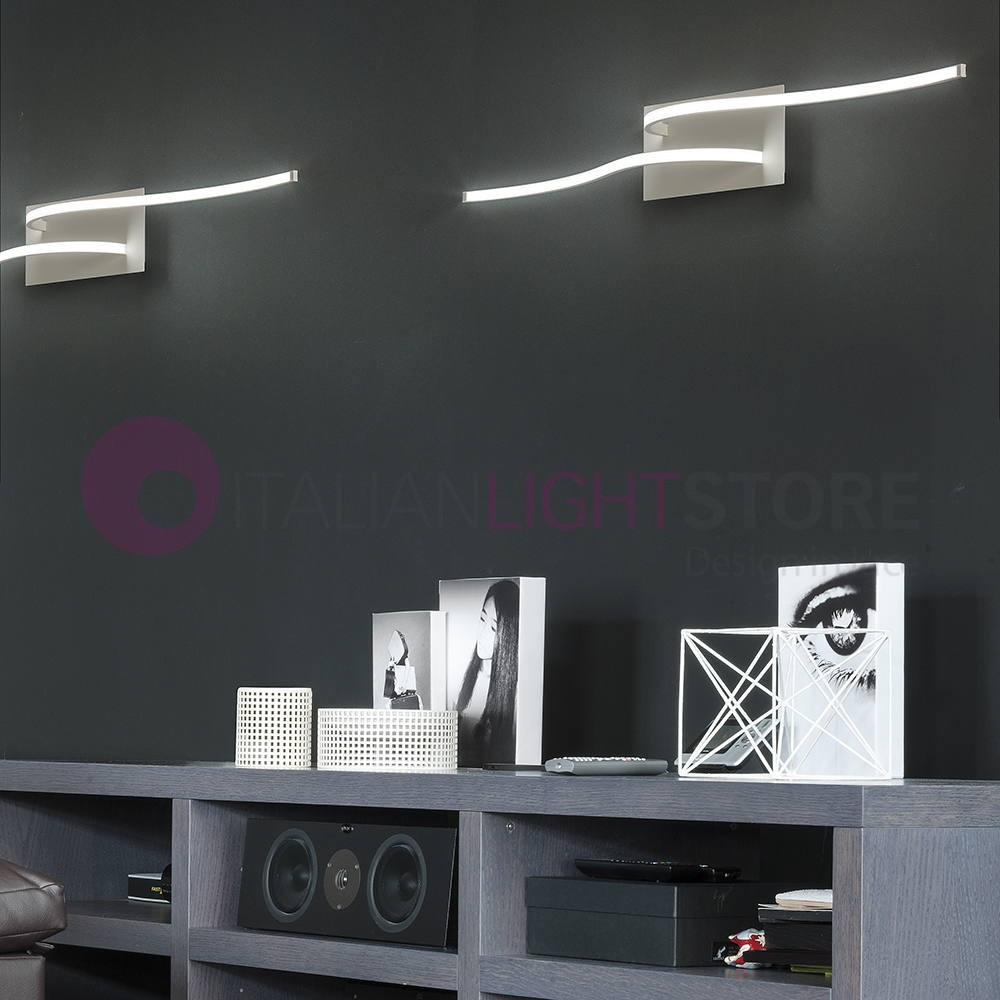 Scia Plafoniera Applique Led Moderno Pl Braga Illuminazione