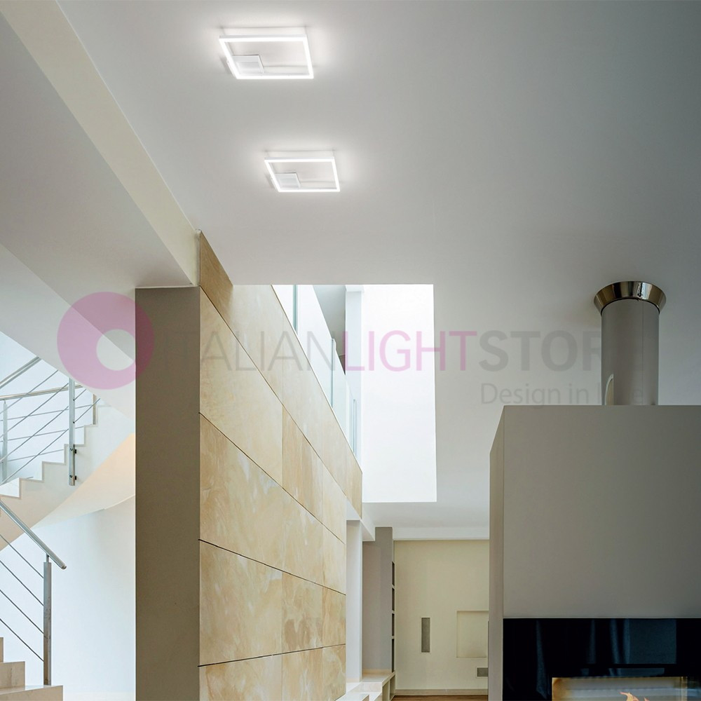 BARD Plafoniera Moderna Led Dimmerabile 3394 21 Fabas