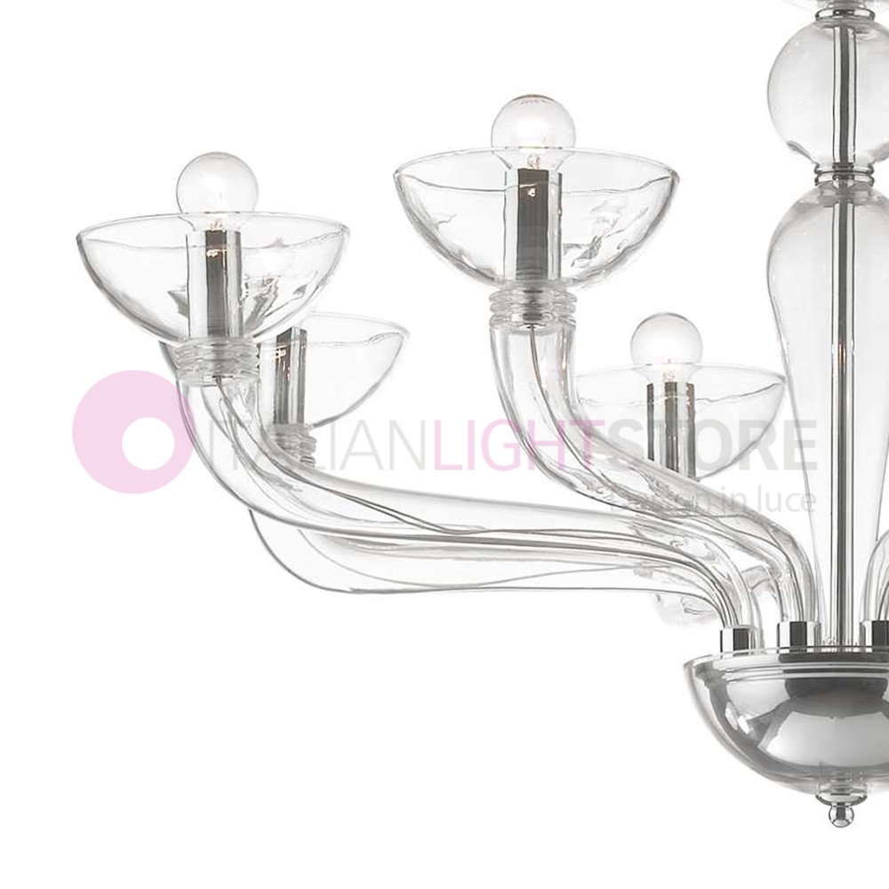 Casanova Ideal Lux Lustre Lumi Res En Verre De Style V Nitien