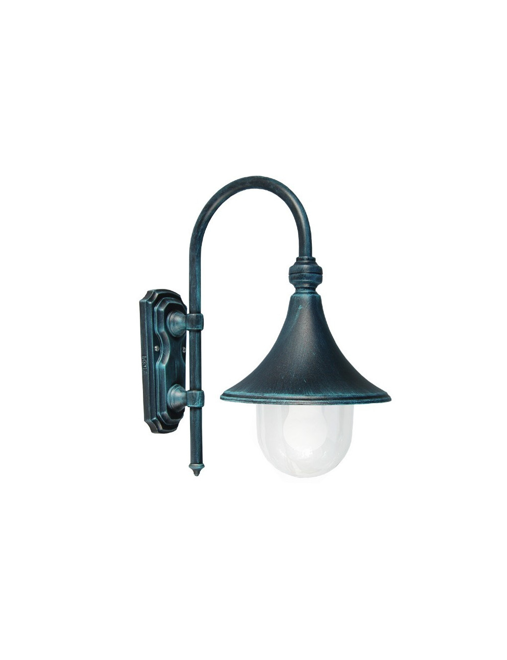 DIONE BLACK Wall Lantern Traditional Classic Outdoor Lamp 1901A-B3 Liberti Lamp