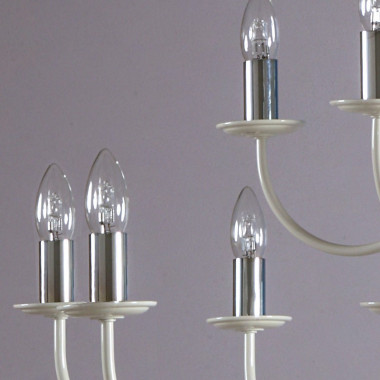 ATELIER Suspension avec 12 lumières Lustre Design Moderne