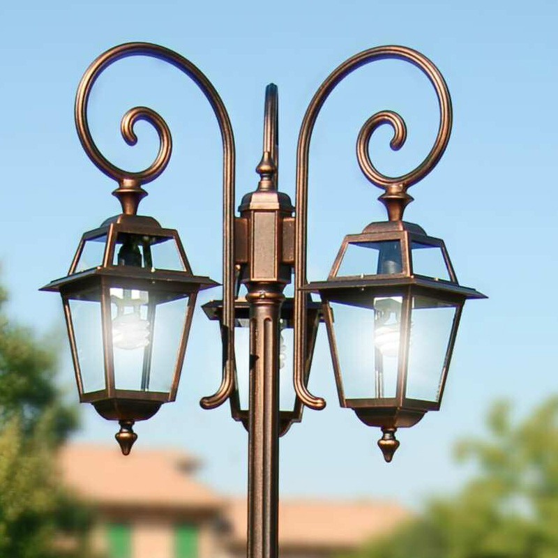 ARTEMIDE Lamp Lantern Pole Lamp Square Classic | Lighting Outdoor Garden