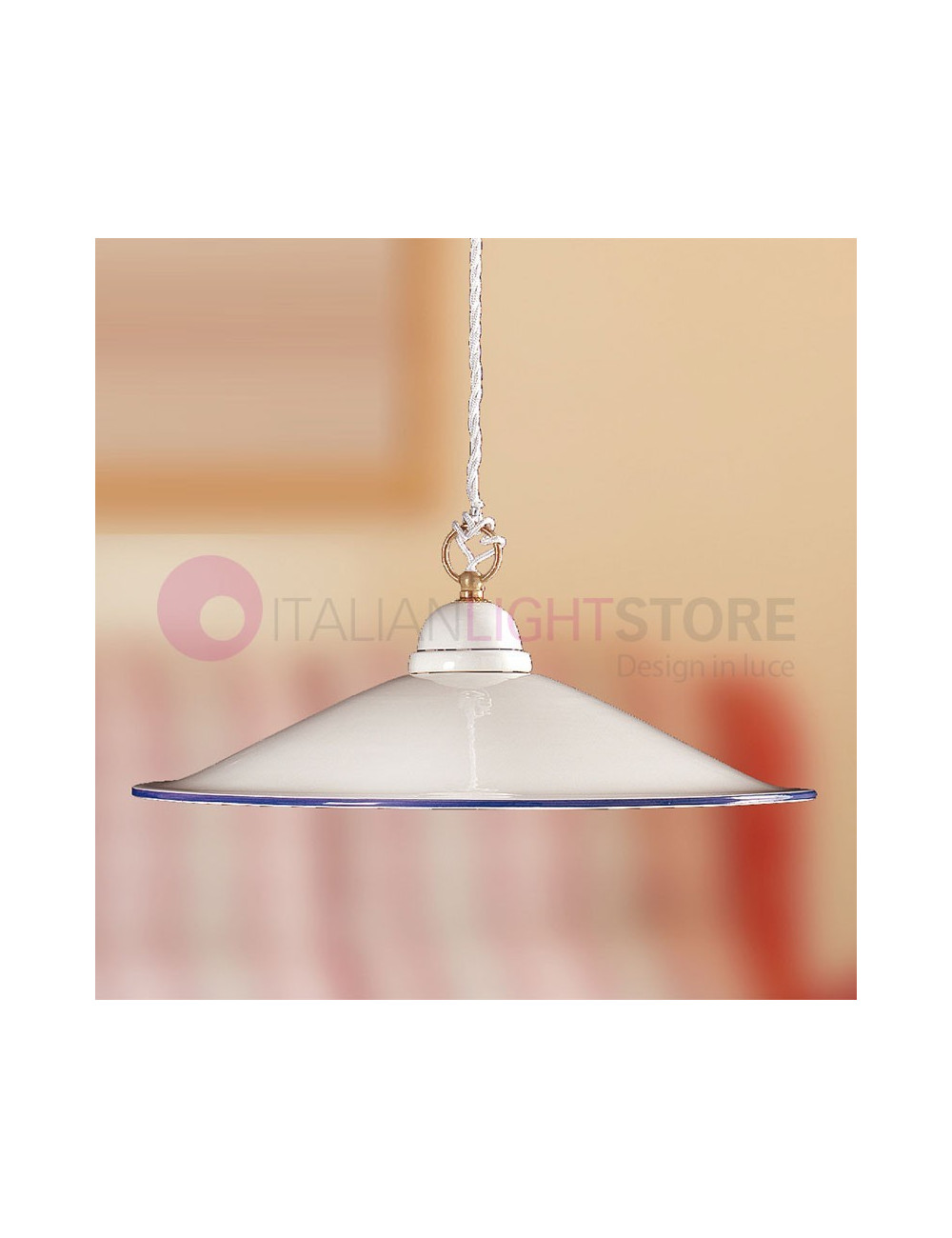 CECINA Suspension Keramik d. 43 Rustikalen Country - Ceramiche Borso