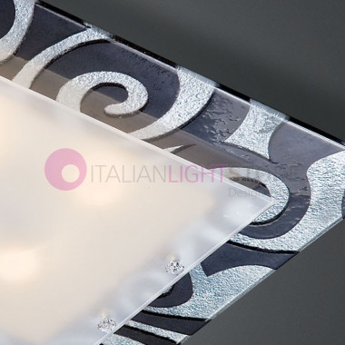 FLORIDA FAMILAMP ceiling light modern murano glass 60x60