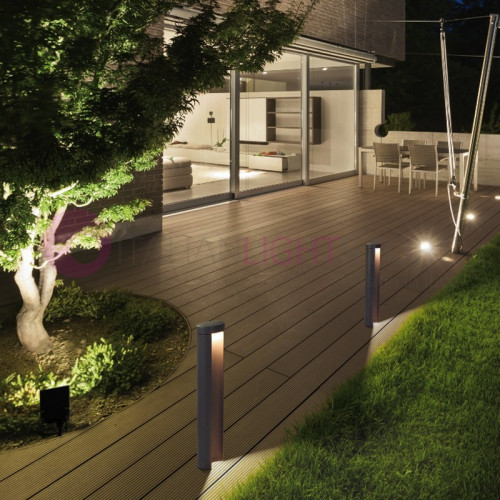 CAIRO Outdoor Led Bollard Lampe Design moderne | Groupe Novolux