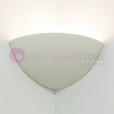 CORNER wall lamp ceramic plaster corner paintable colorable