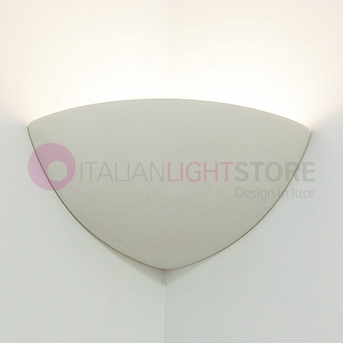 CORNER wall lamp ceramic plaster corner paintable colorable