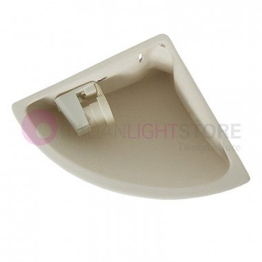 CORNER wall lamp ceramic plaster corner paintable colorable