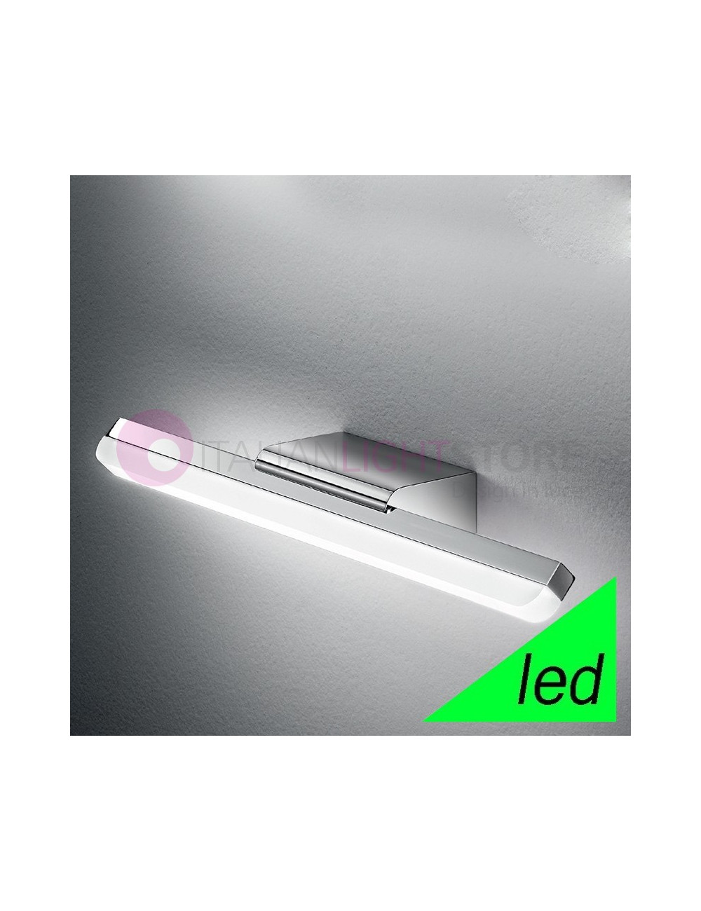 ARTEX Lámpara de Pared L. 60 LED para los Espejos, Pinturas | Perenz 6330CL