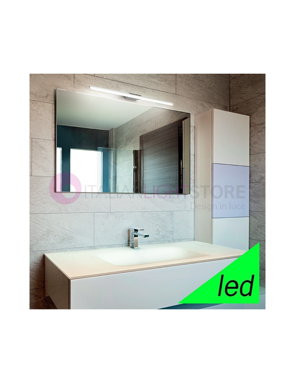 ARTEX Wall Lamp L. 84 LED for Mirrors, Paintings | Perenz