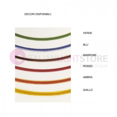 CALCINAIA Suspension d. 39 Céramique Rustique Pays - Ceramiche Borso