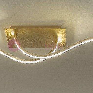 SCIA Modern Led Wall and Ceiling Ceiling Light 2 Lights Braga Illuminazione