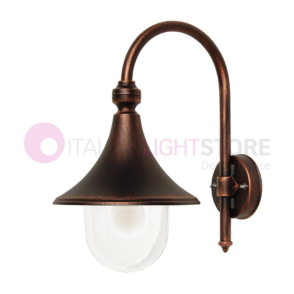 DIONE NERO Lampe d’extérieur traditionnelle pour éclairage de jardin 1902A-B3T Liberti Lampe