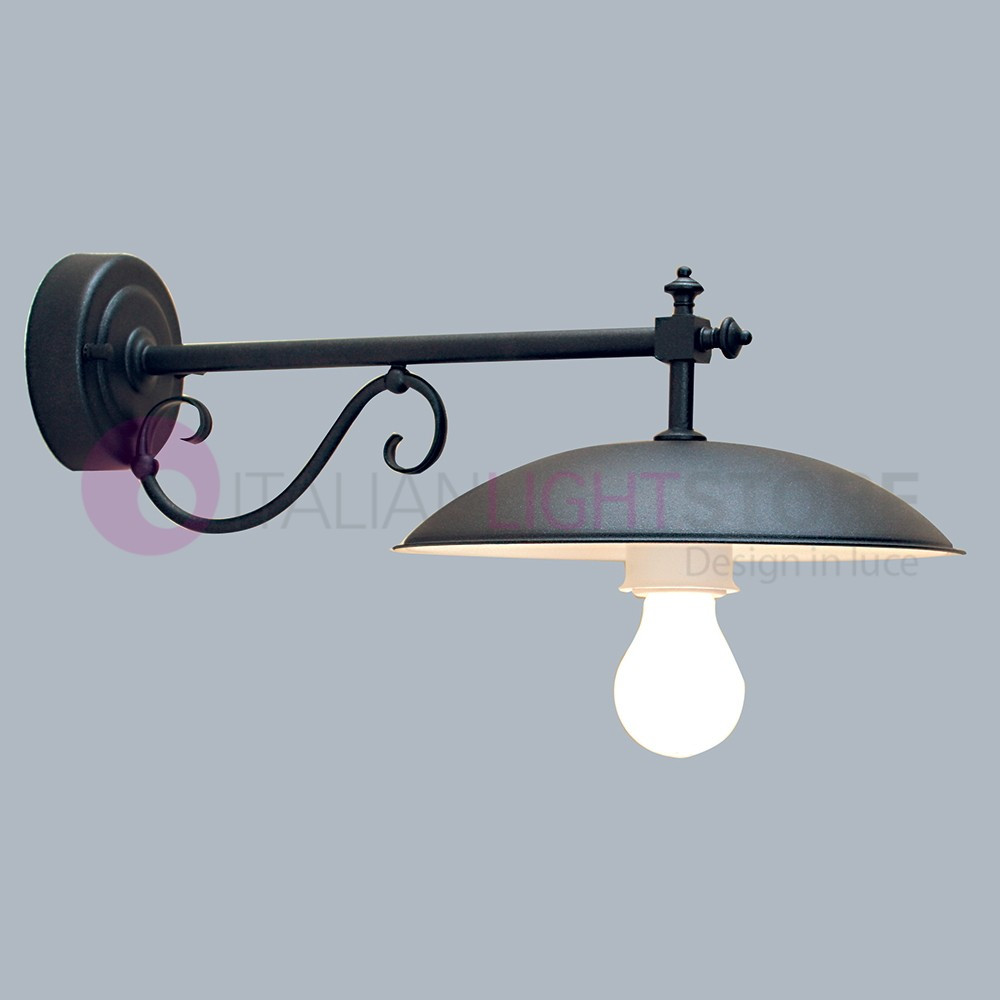 DREA Applique Rustique Plat-d.26 Lampe de Jardin en plein air FEBOLIGHT