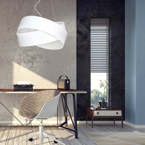 VIENO pendant lamp in white...