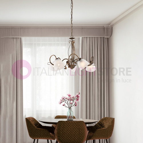 TESSA Rustic Chandelier...