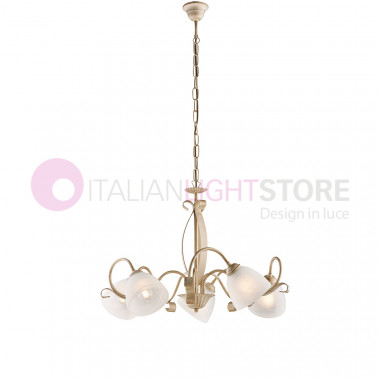 TESSA Rustic 5-light...