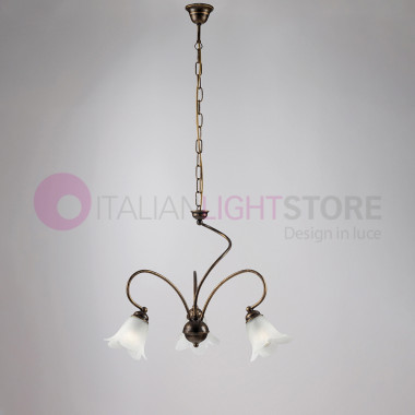 INES Rustic Chandelier with...