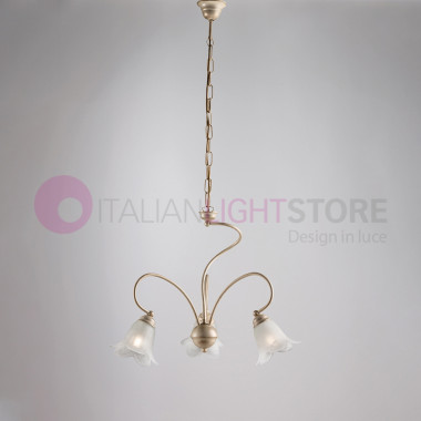 INES Rustic Chandelier with...