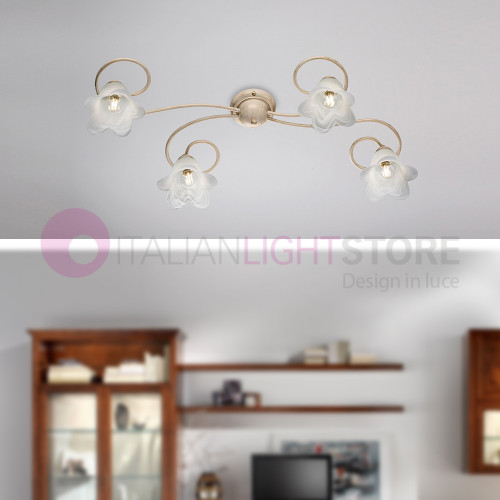 INES Rustic Ceiling Light...