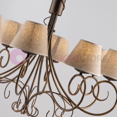 MARLENA Rustic Chandelier...