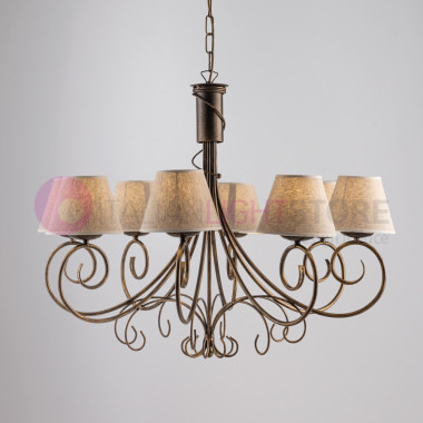 MARLENA Rustic Chandelier...