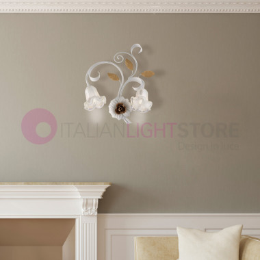 VENERE 2-light rustic wall...