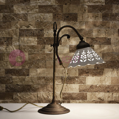 VOLTERRA Rustic Table Lamp...