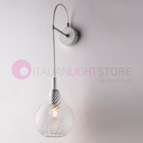 FLUT Modern Wall Lamp Clear...