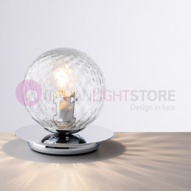 BOMP Chrome Table Lamp with...