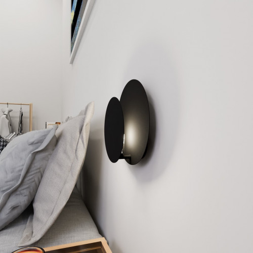 CIRCLE Wall Lamp Black...