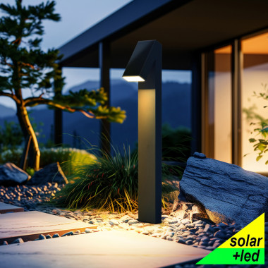 G07 500Lm bolardo solar led...