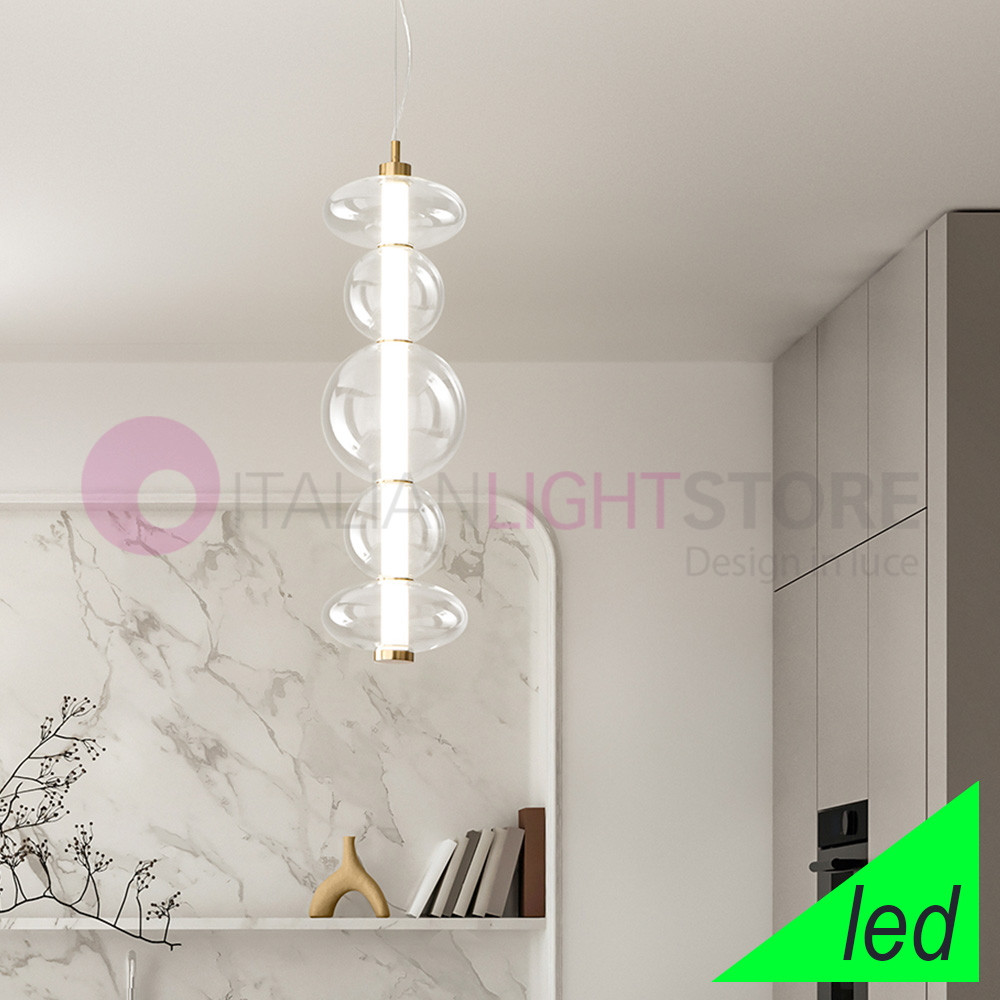 Led Pendant Chandelier BUBBLES ART. 8163TR LC perenz illumina