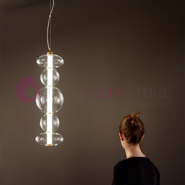 Led Pendant Chandelier BUBBLES ART. 8163TR LC perenz illumina