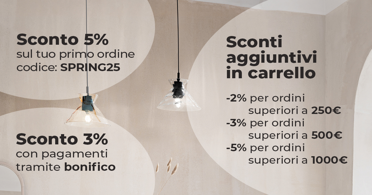 SCONTI IN CARRELLO